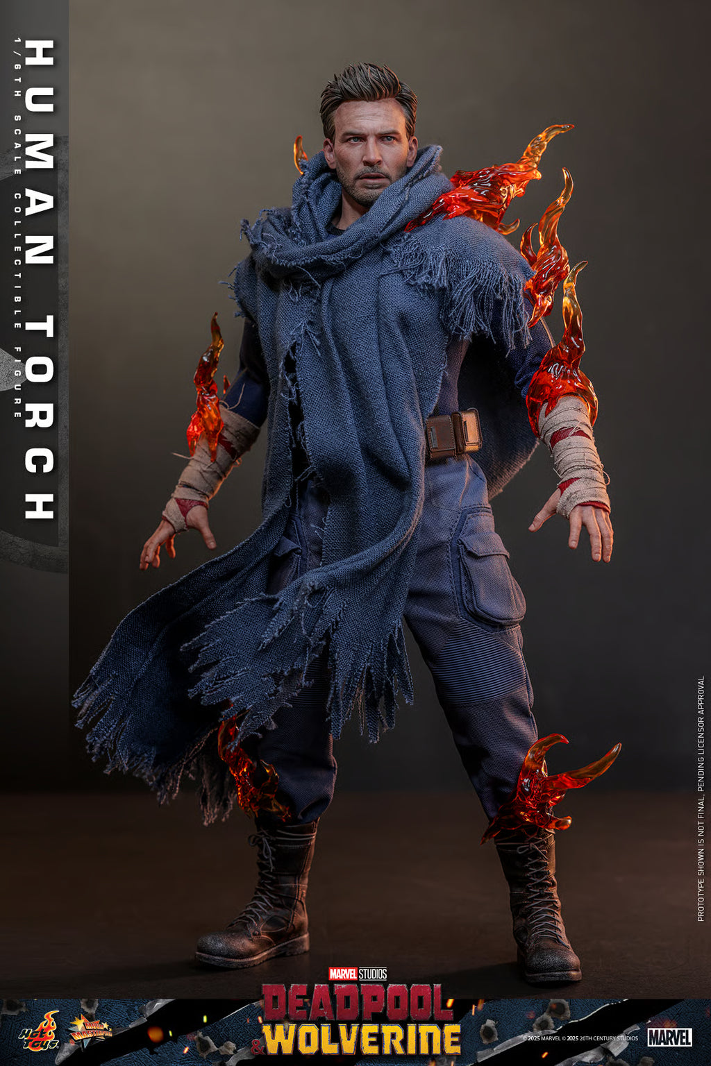 Hot Toys 1/6 Human Torch - Deadpool & Wolverine image 0