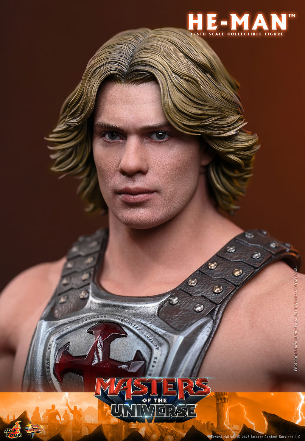 Hot Toys Masters of the Universe Movie Masterpiece Action Figure 1/6 He-Man 31cm