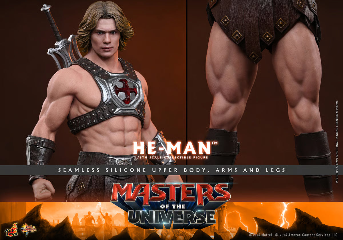 Hot Toys Masters of the Universe Movie Masterpiece Action Figure 1/6 He-Man 31cm