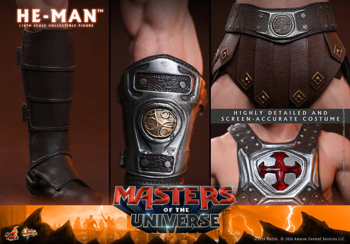 Hot Toys Masters of the Universe Movie Masterpiece Action Figure 1/6 He-Man 31cm