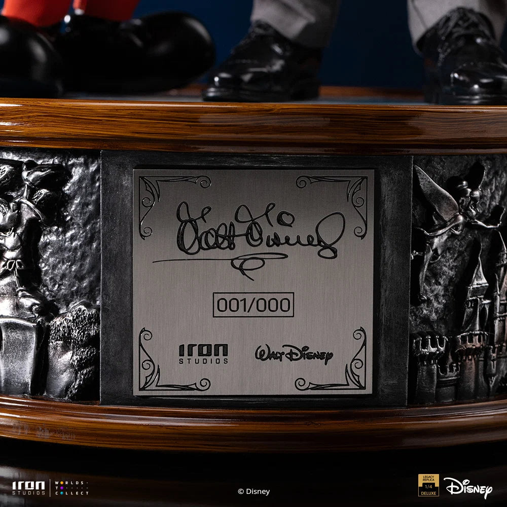 Disney Classics Walt Disney And Mickey Mouse 1/4 Statue