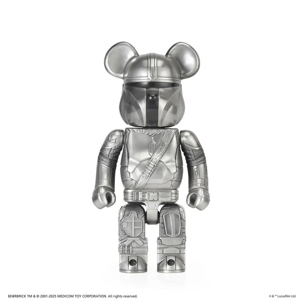 Royal Selangor Star Wars The Mandalorian BE@RBRICK 400% Pewter