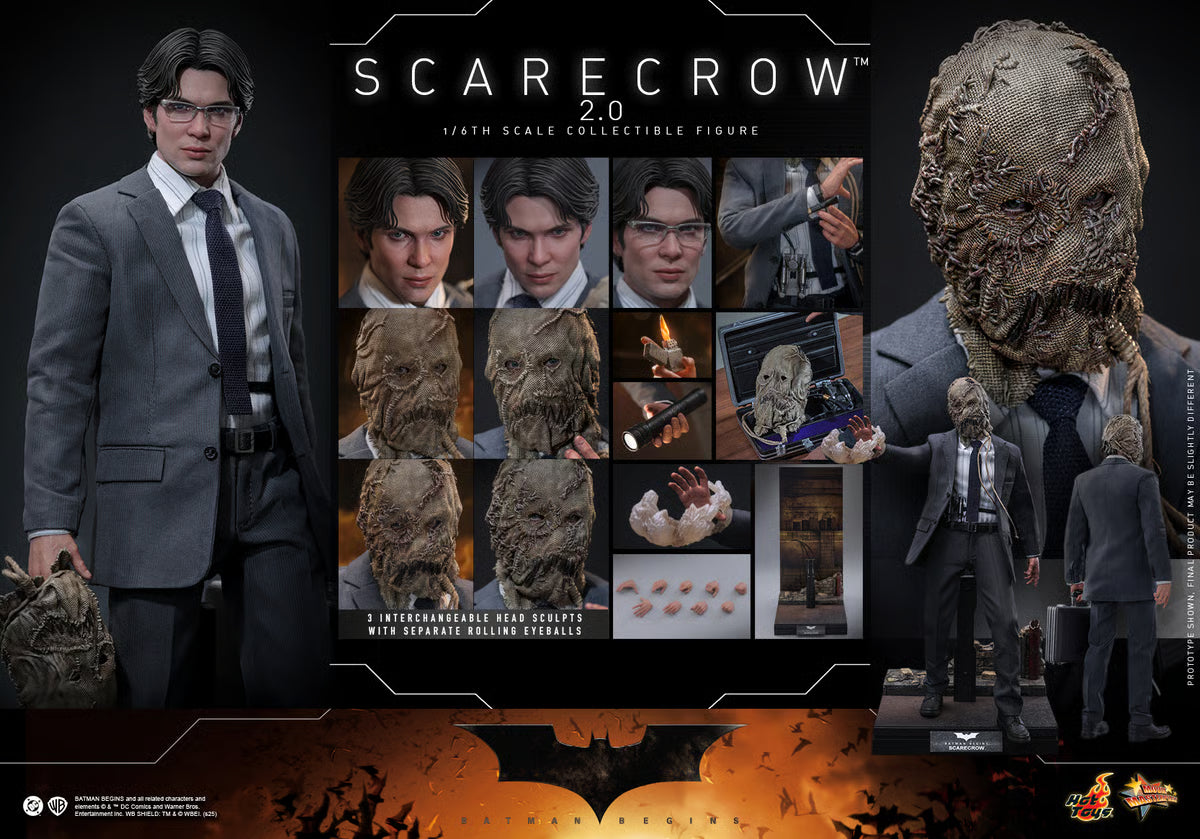 Hot Toys 1/6 Scarecrow 2.0 - Batman Begins