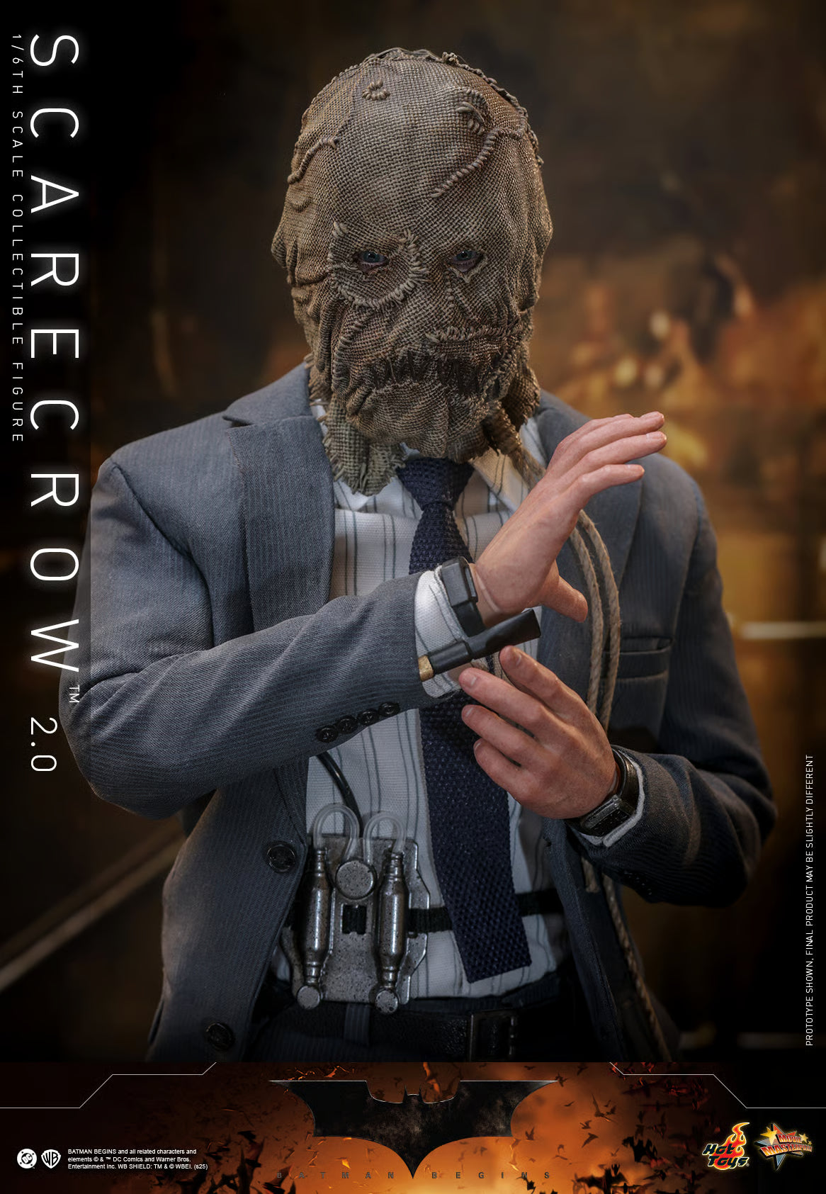 Hot Toys 1/6 Scarecrow 2.0 - Batman Begins
