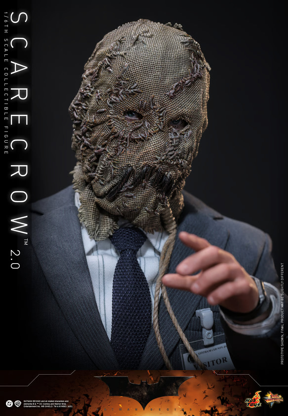 Hot Toys 1/6 Scarecrow 2.0 - Batman Begins