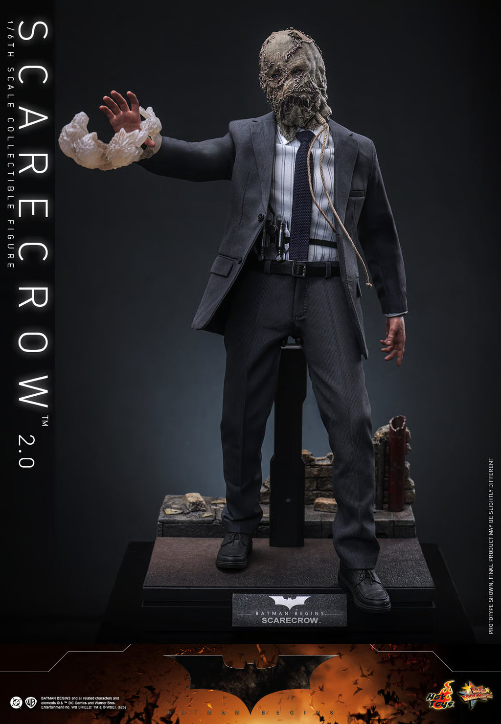 Hot Toys 1/6 Scarecrow 2.0 - Batman Begins