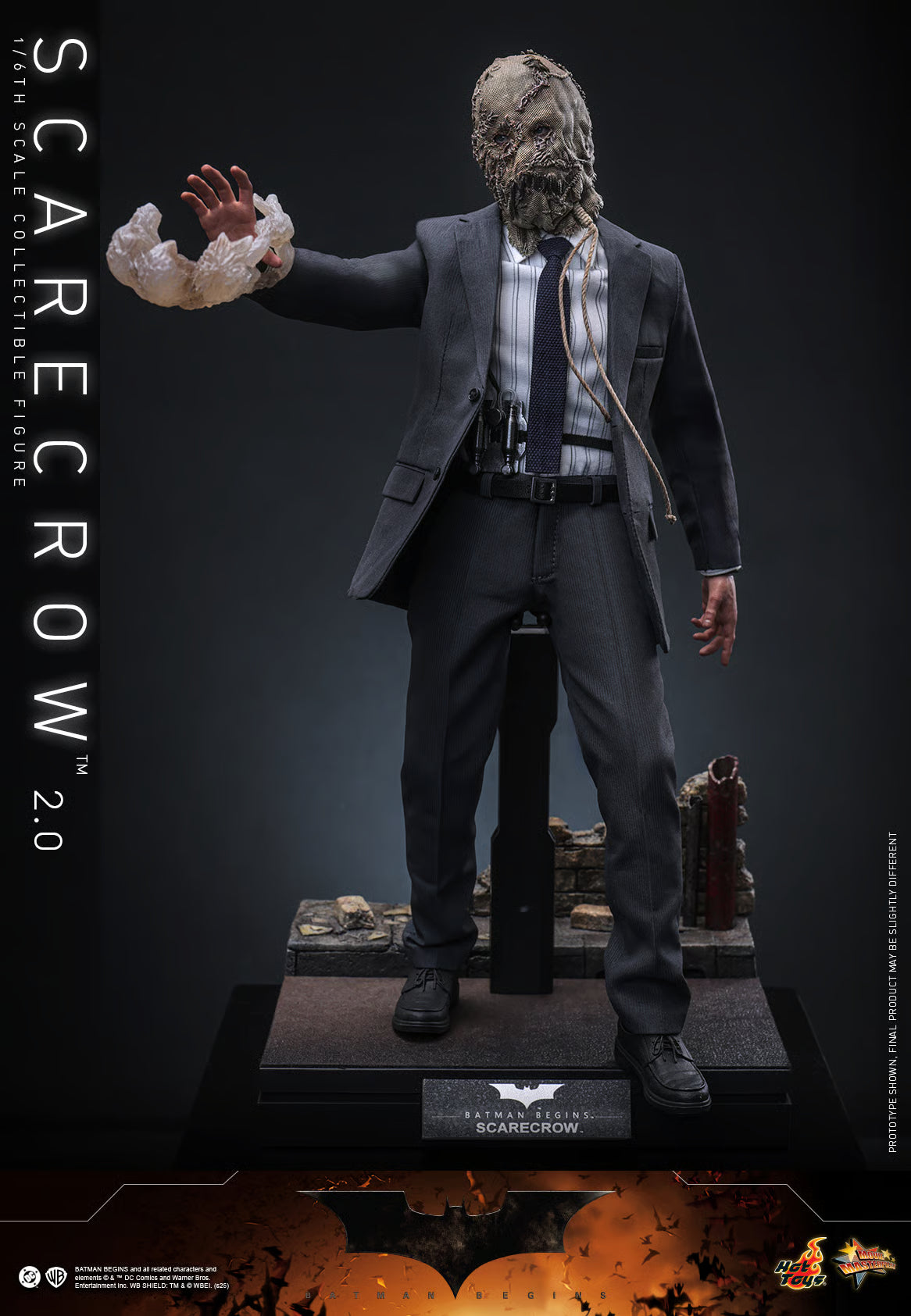Hot Toys 1/6 Scarecrow 2.0 - Batman Begins