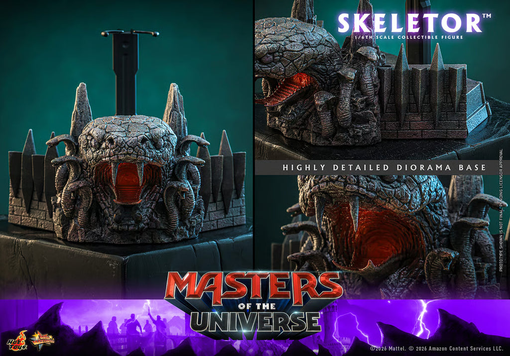 Hot Toys Masters of the Universe Movie Masterpiece Action Figure 1/6 Skeletor 31cm