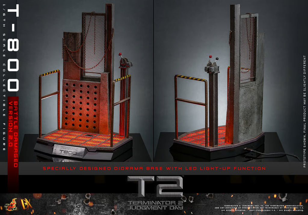 Hot Toys 1/6 T-800 Terminator Battle Damaged Version 2.0